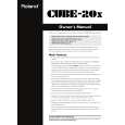 ROLAND CUBE-20X Owners Manual