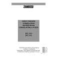 ZANUSSI ZFC220 Owners Manual