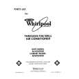 WHIRLPOOL ACU102XX0 Parts Catalog