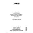 ZANUSSI ZT 161 BO Owners Manual