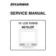 SYLVANIA 6615LDF Service Manual