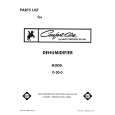 WHIRLPOOL BFD200 Parts Catalog