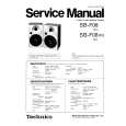 TECHNICS SB-F08 Manual de Servicio