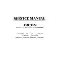 ORION TV82100 Service Manual