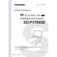 TOSHIBA SD-P1704SE Instrukcja Serwisowa