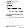 PIONEER DEH-P8980BT Service Manual
