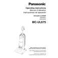 PANASONIC MCUL675 Owners Manual