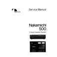 NAKAMICHI 500 Service Manual