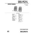 SONY SRSPC21L Manual de Servicio