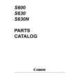 CANON S630N Katalog Części