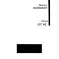 ARTHUR MARTIN ELECTROLUX AFC641W Owners Manual
