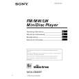 SONY MDXC8900R Instrukcja Obsługi