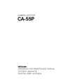 SONY CA55P Service Manual