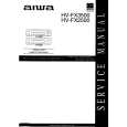 AIWA HVFX2500 Instrukcja Serwisowa