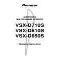 PIONEER VSX-D810S/KUXJI Owners Manual