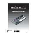 KORG MICROX Owners Manual