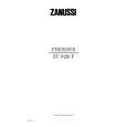 ZANUSSI ZU9120F Owners Manual