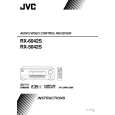 JVC RX-6042SSE Manual de Usuario