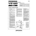 PIONEER VZ-100/KU Owners Manual