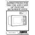 ZANUSSI MW152 Owners Manual