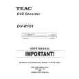 TEAC DV-R101 Instrukcja Obsługi
