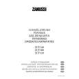 ZANUSSI ZCF140 Owners Manual