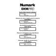 NUMARK DXMPRO Instrukcja Obsługi