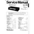 TECHNICS SA290 Service Manual