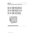 SONY KV-M1621U Owners Manual