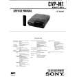 SONY CVP-M1 Service Manual