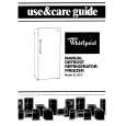 WHIRLPOOL EL15CCXRWR0 Manual de Usuario