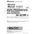 PIONEER AVH-P6550DVD/RD Manual de Servicio