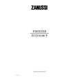 ZANUSSI ZUD9100F Owners Manual