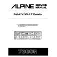 ALPINE 7385R Service Manual
