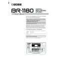 BOSS BR-1180 Owners Manual