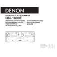 DENON DN-1800F Owners Manual