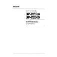SONY UP-D2500 VOLUME 2 Instrukcja Serwisowa