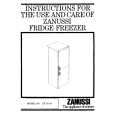 ZANUSSI ZF56/45 Owners Manual