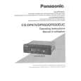 PANASONIC CQDP830EUC Manual de Usuario