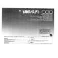 YAMAHA R1000 Owners Manual