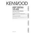 KENWOOD KRFV8030D Owners Manual