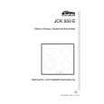 JUNO-ELECTROLUX JCK 550 E Owners Manual