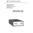 SENNHEISER EM 1005-90 Owners Manual