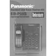 PANASONIC EBP55S Owners Manual