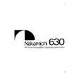 NAKAMICHI 630 Owners Manual