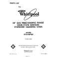 WHIRLPOOL SF304BEPW0 Parts Catalog