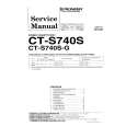PIONEER CT-S740S-G Service Manual