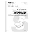 TOSHIBA SD-P1600SE Instrukcja Serwisowa