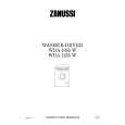 ZANUSSI WDA1255 Owners Manual