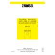 ZANUSSI FA423VARIO Owners Manual